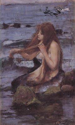 John William Waterhouse Sketch for A Mermaid china oil painting image